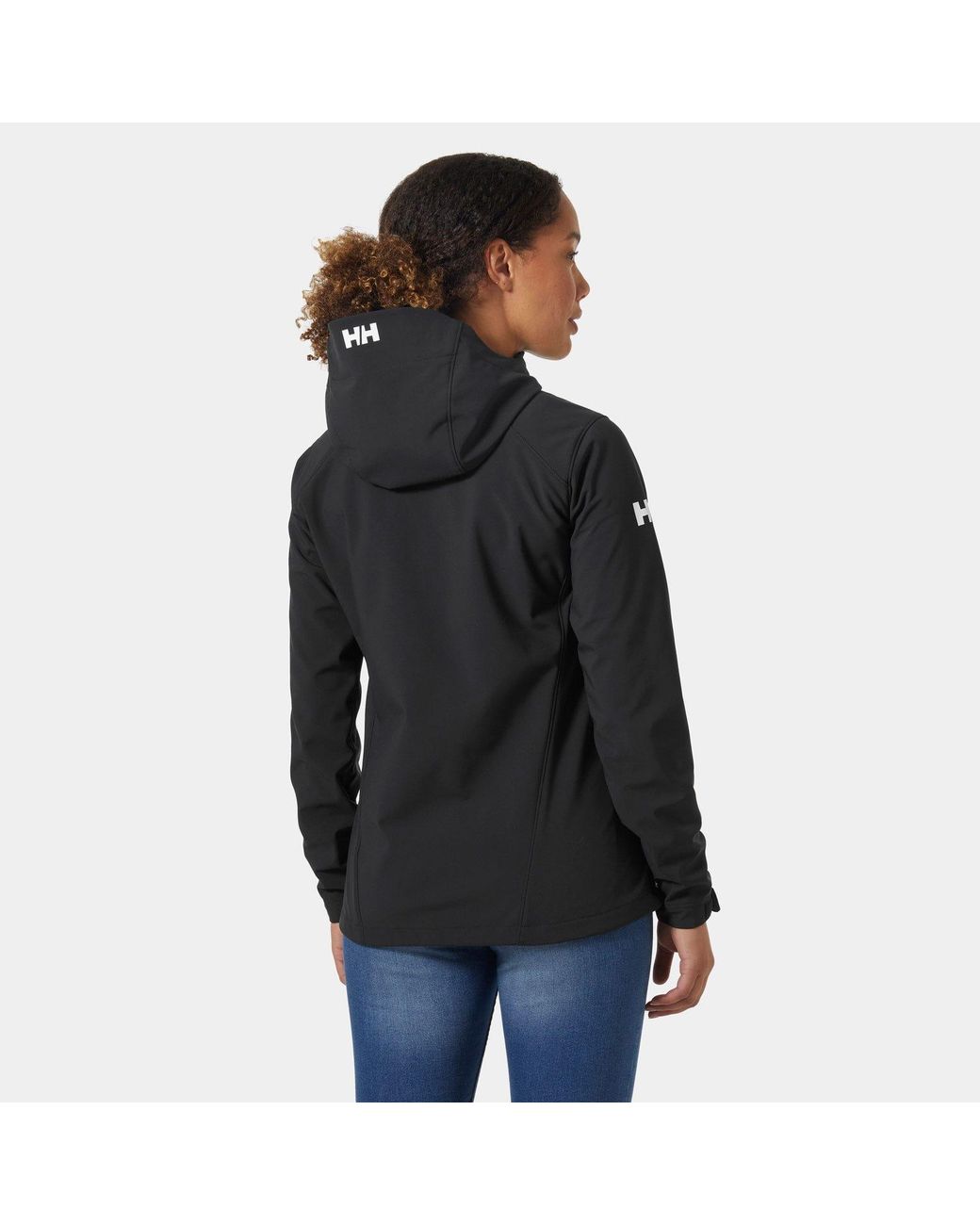 Helly Hansen Black Paramount Hooded Softshell Jacket