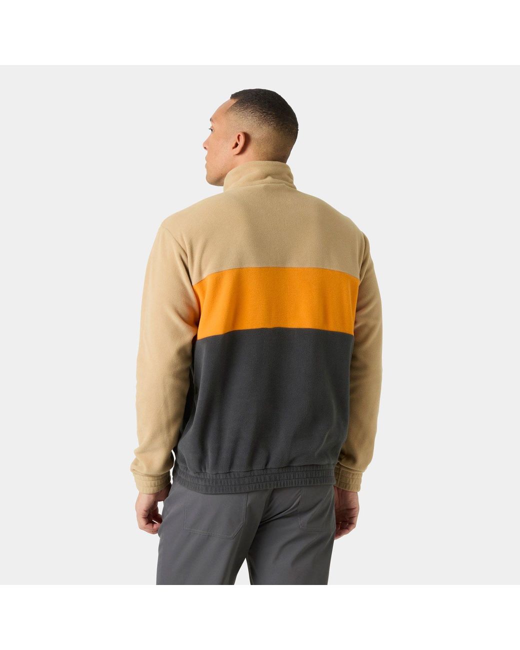 Helly Hansen Gray Daybreaker Hugg Snap Fleece for men