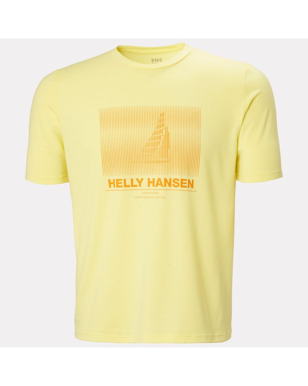 Helly Hansen Yellow Hp Race Sailing T-Shirt for men
