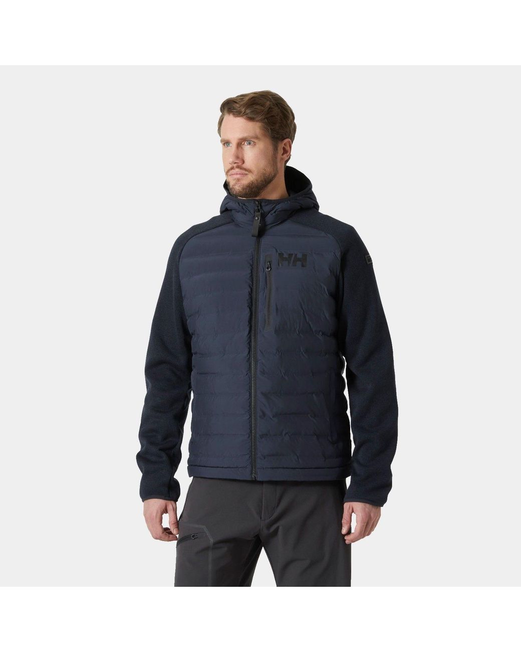 Helly Hansen Blue Arctic Ocean Hybrid Insulator Jacket for men