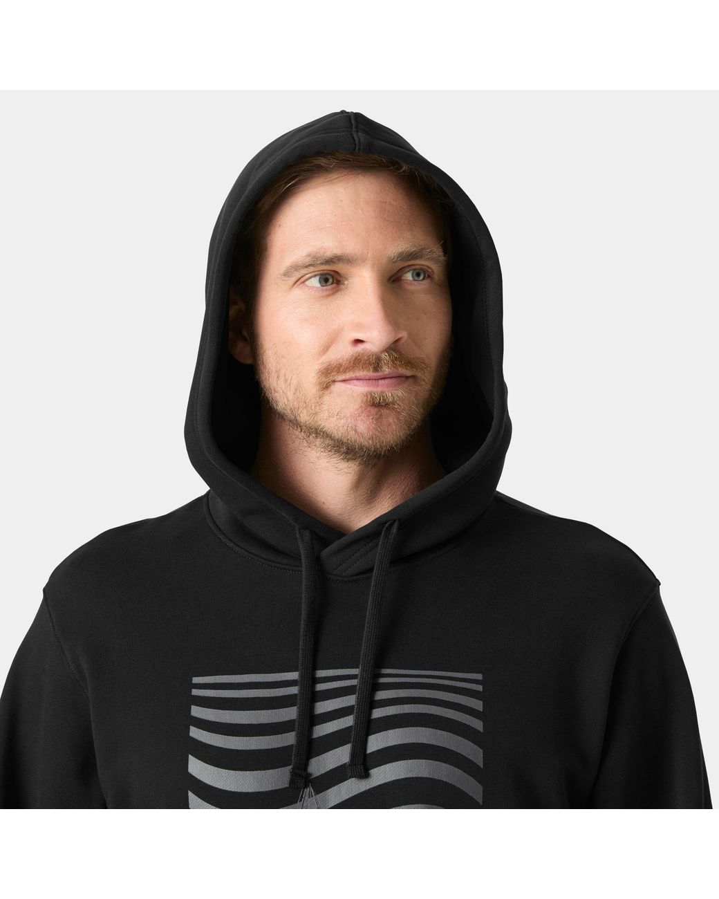 Helly Hansen Black Shoreline Hoodie for men