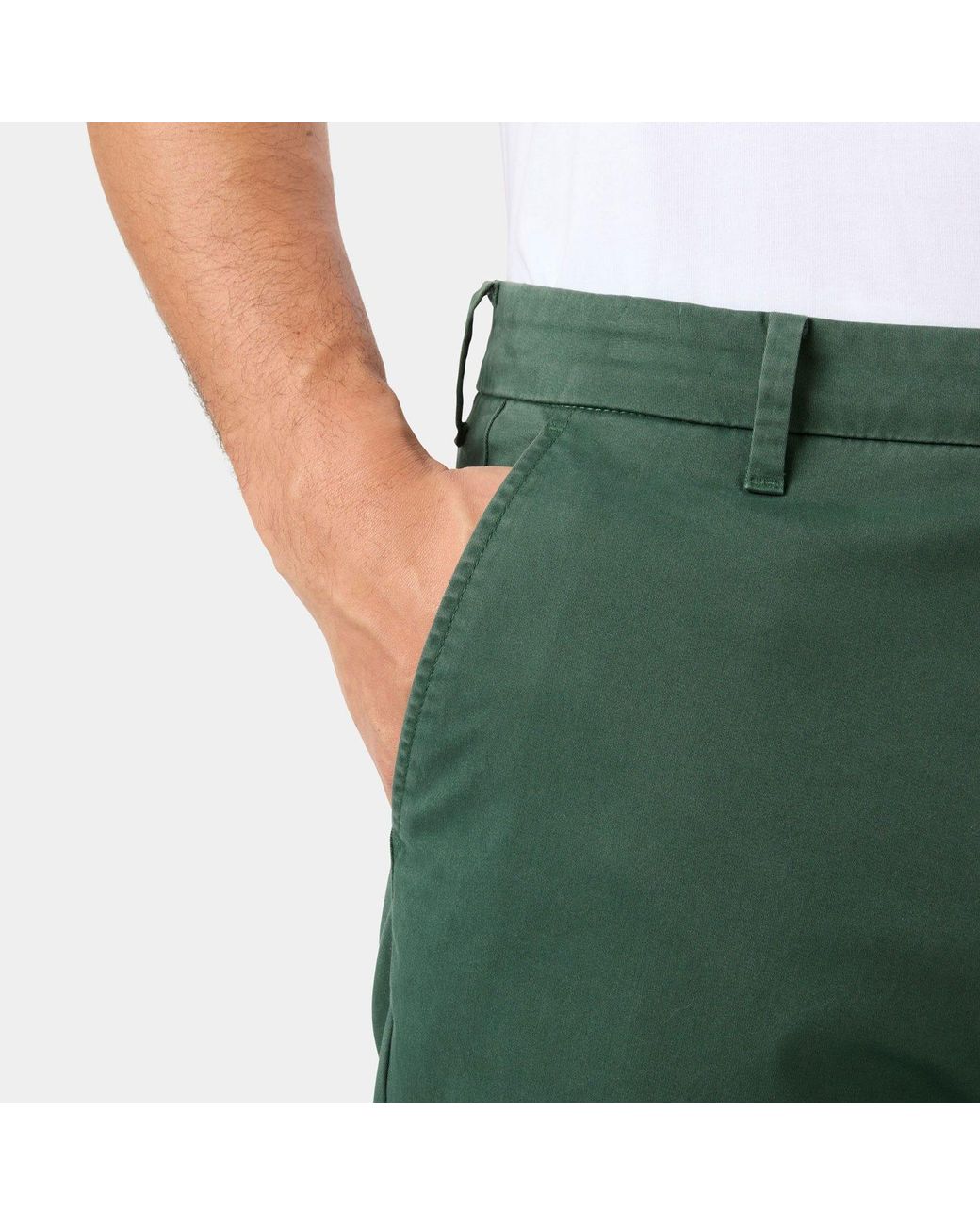 Helly Hansen Green Bryggen Chino Trousers for men