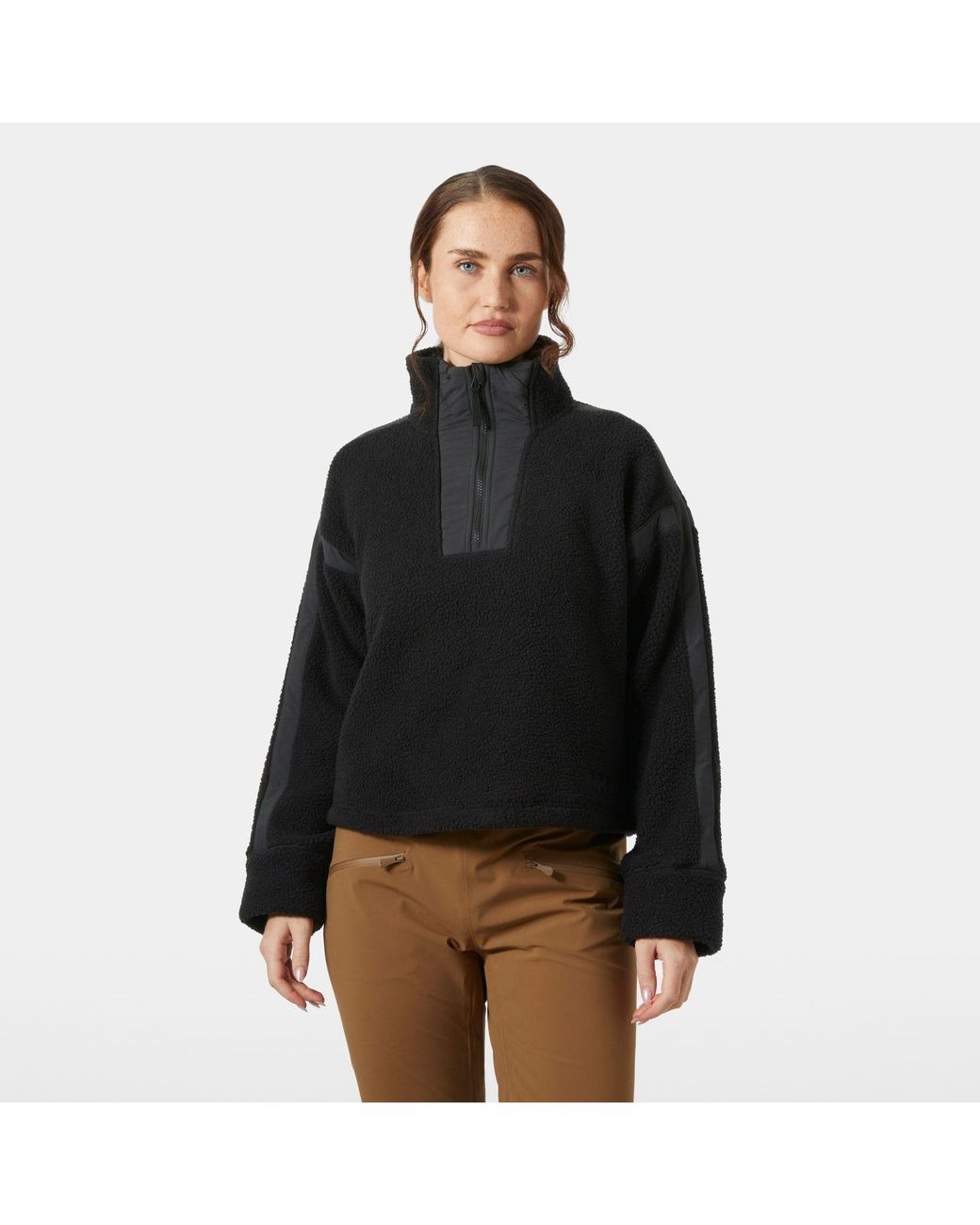 Helly Hansen Black Imperial Pile Zip Pullover