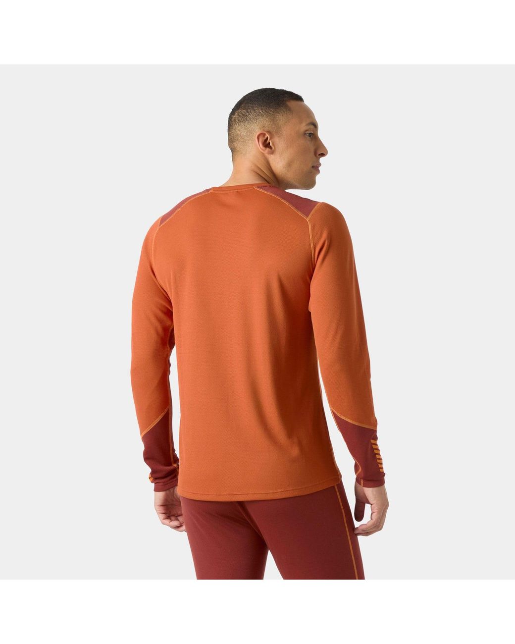Helly Hansen Red Lifa Active Crew Base Layer for men