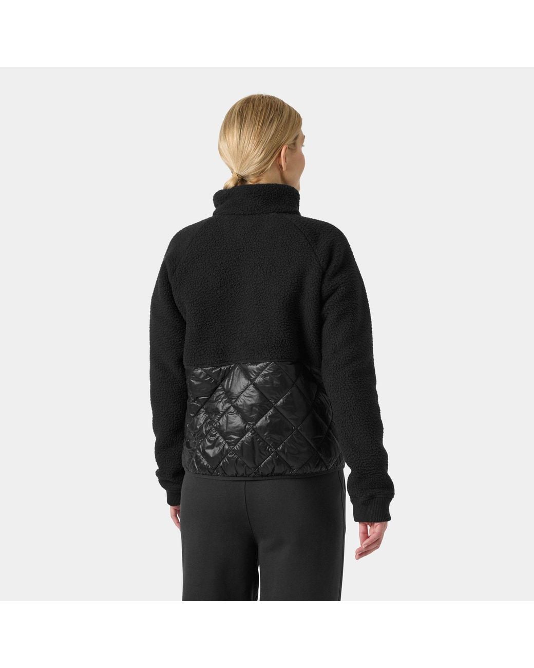 Helly Hansen Black Bliss Hybrid Fleece Jacket