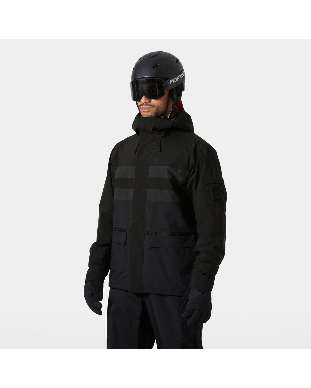 Helly Hansen Black Ullr D Fram Jacket