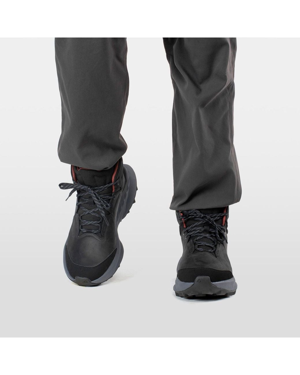 Helly Hansen Black Awe Hiker Leather Shoes for men