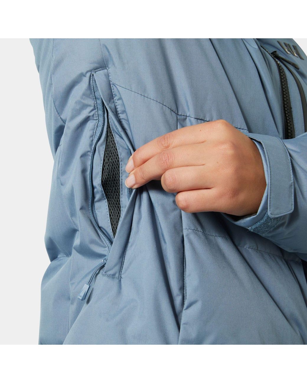 Helly Hansen Blue Kvitfjell Race Puffy Ski Jacket