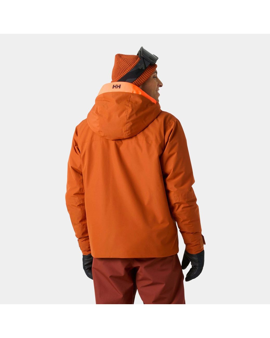 Helly Hansen Orange Emiko Insulated Ski Jacket for men
