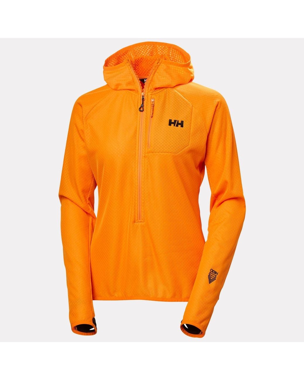 Helly Hansen Orange Odin Breeze Hooded Fleece