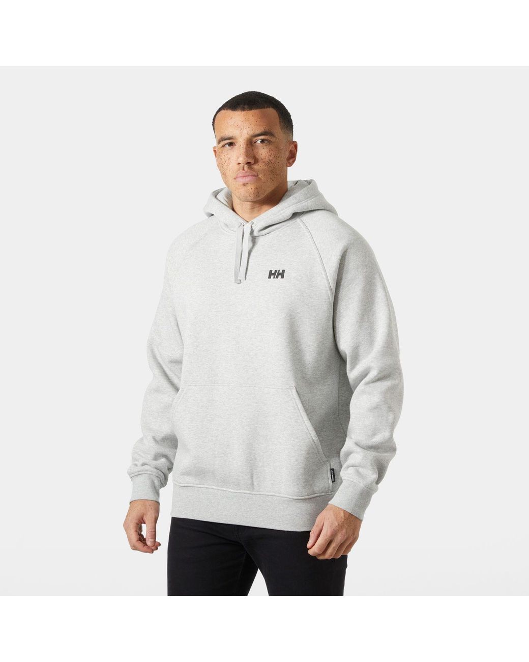 Elevate Felpa Con Cappuccio Nero di Helly Hansen in Black da Uomo