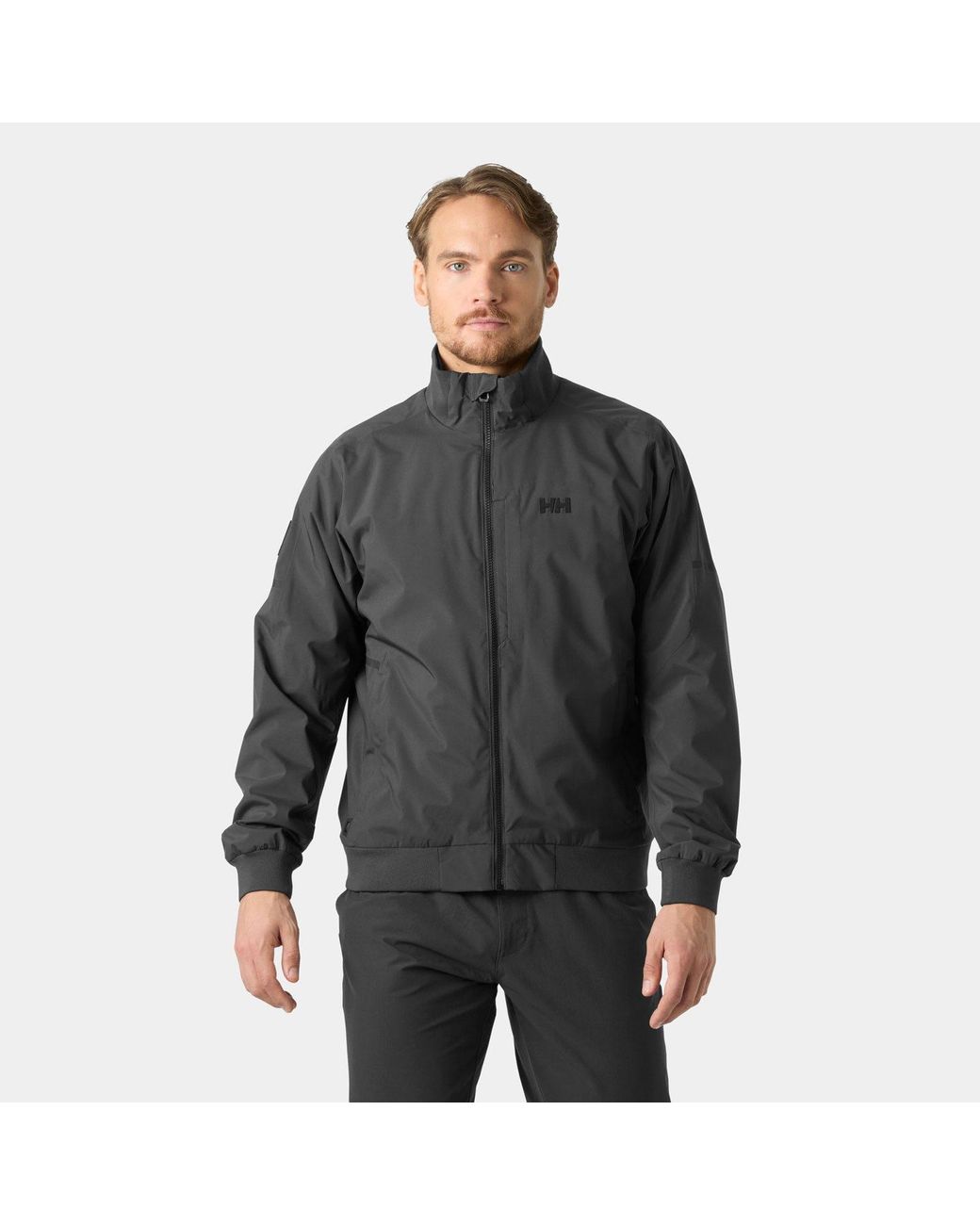 Helly Hansen Gray Hp Racing Lifaloft Bomber for men