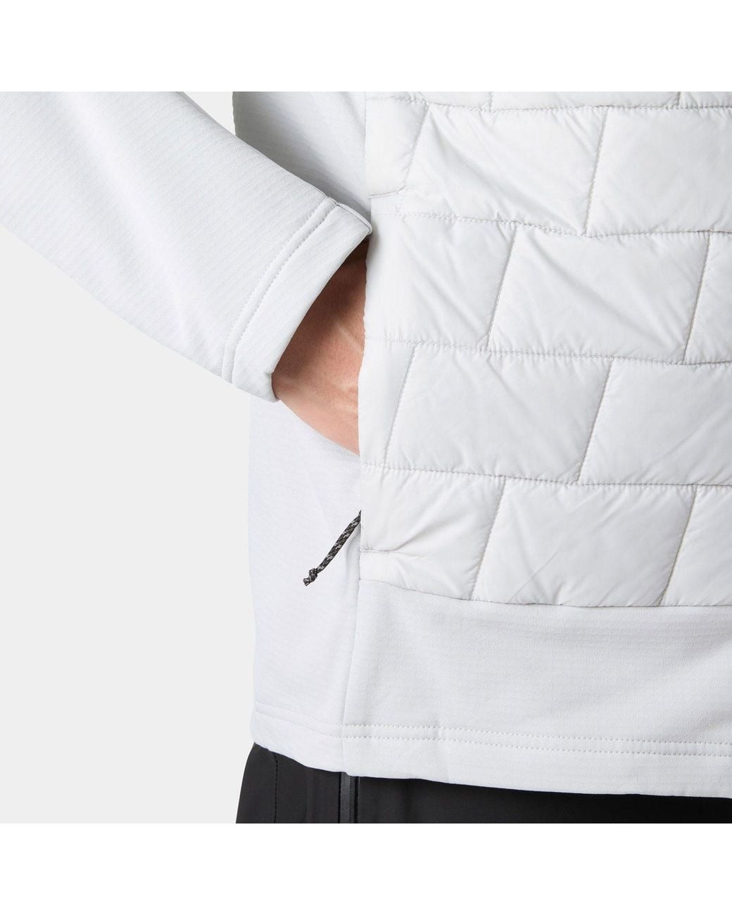 Helly Hansen Gray Lifaloft Hybrid Insulator Jacket for men