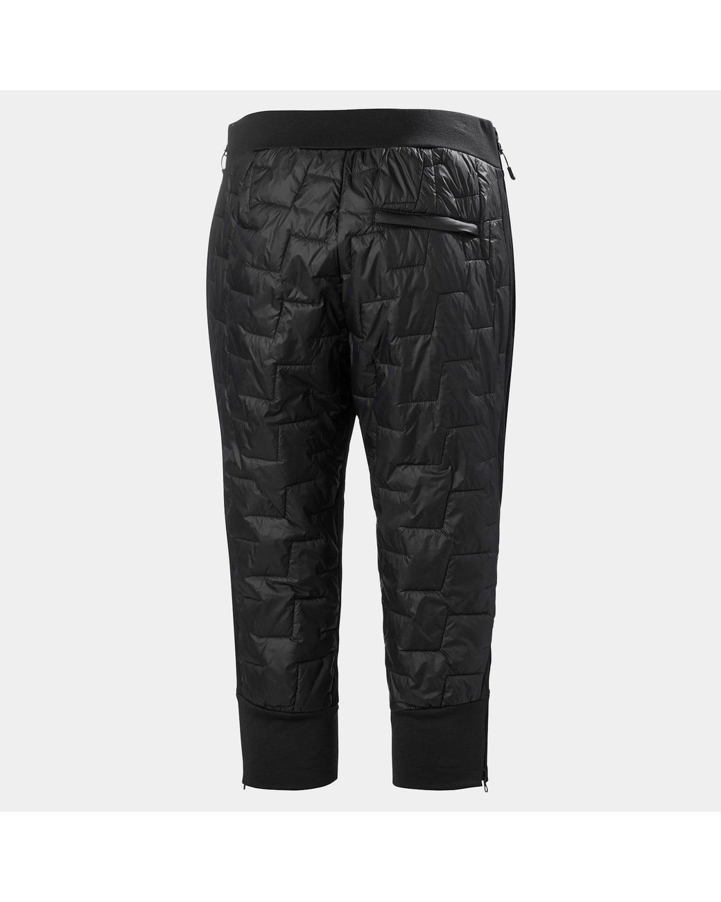 Helly Hansen Black Lifaloft Full Zip Insulator Pants