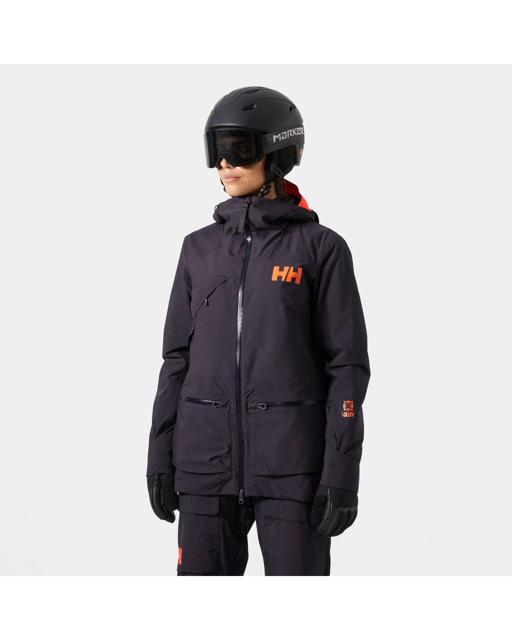 Helly Hansen Blue Whitewall Lifaloft 3.0 Ski Jacket