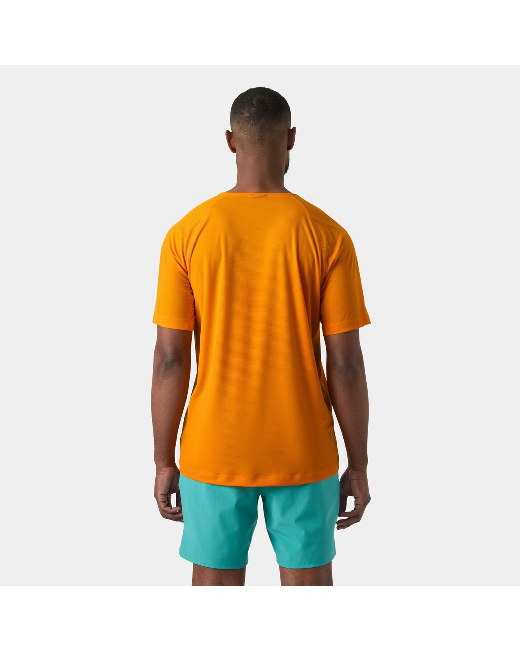 Helly Hansen Orange Trail Short Sleeve T-Shirt for men