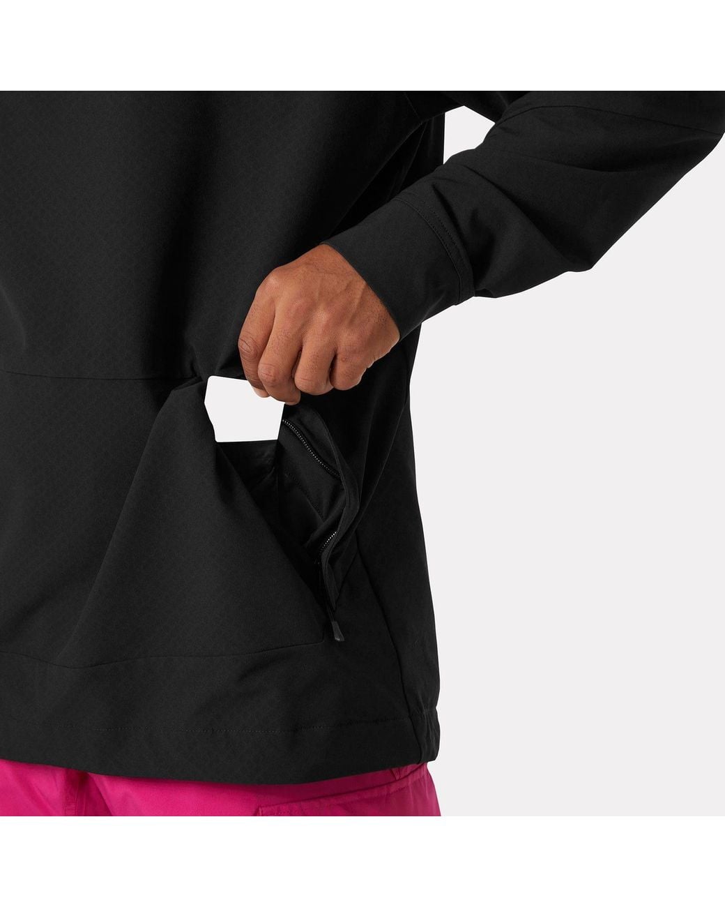 Helly Hansen Black Ullr D Shield Ski Hoodie 2.0
