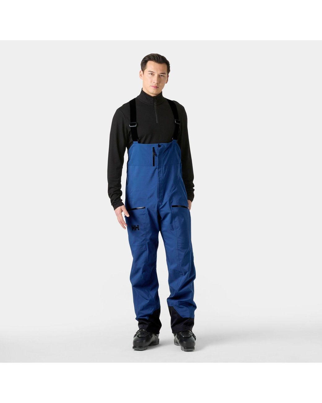 Helly Hansen Blue Verglas Bc Bib Shell Pants for men