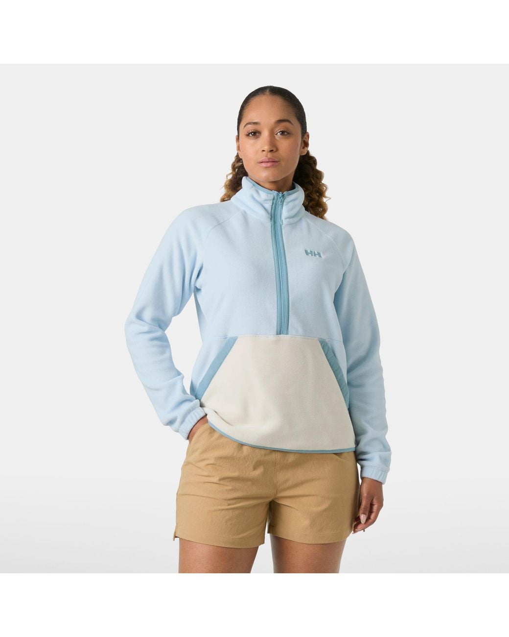Rig Pile Half-Zip Giacca Blu di Helly Hansen in Blue