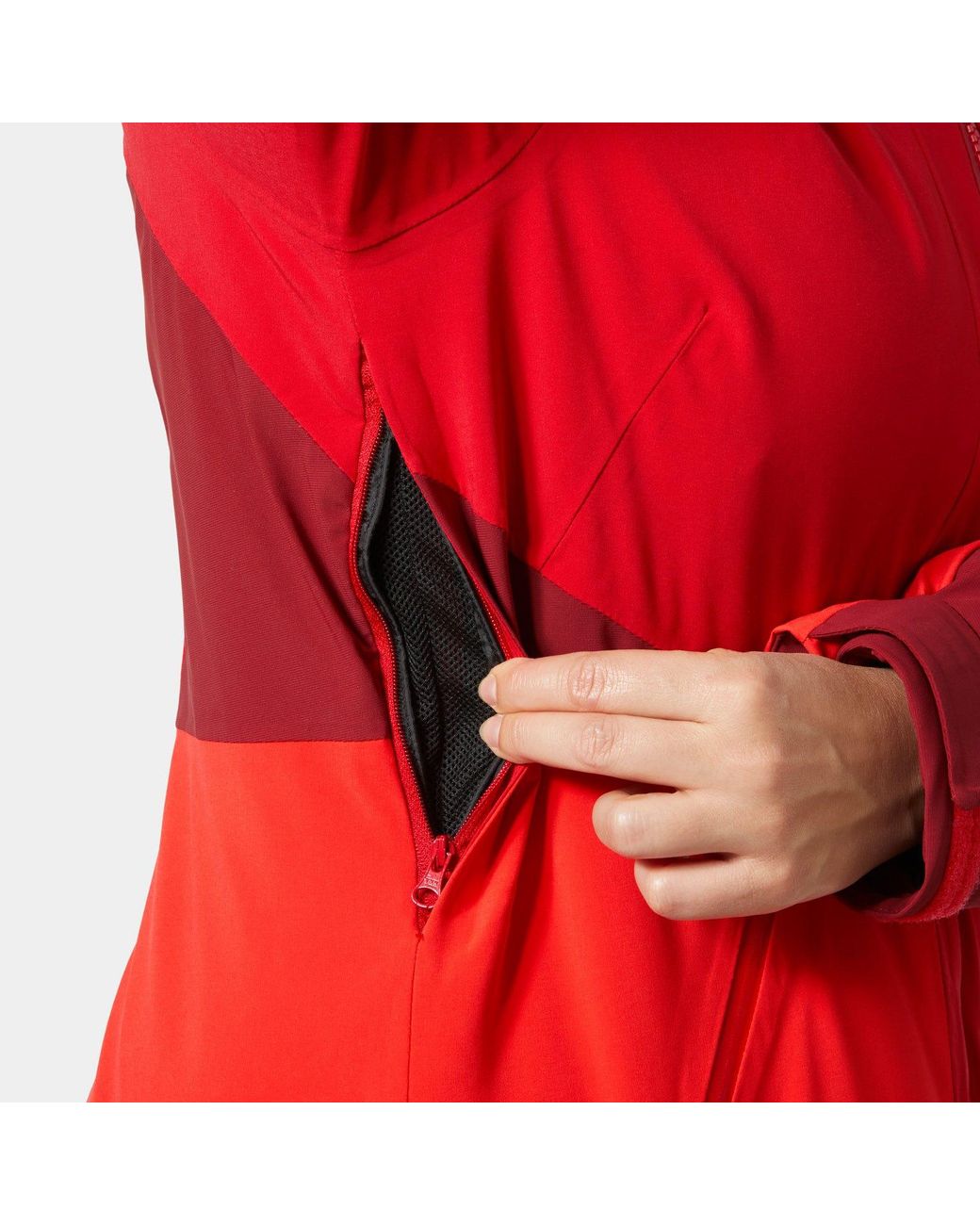 Helly Hansen Red Kvitfjell Race Insulated Ski Jacket