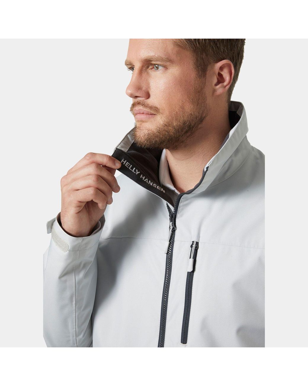 Helly Hansen Herren Crew Midlayer Segeljacke 2.0 in Gray für Herren