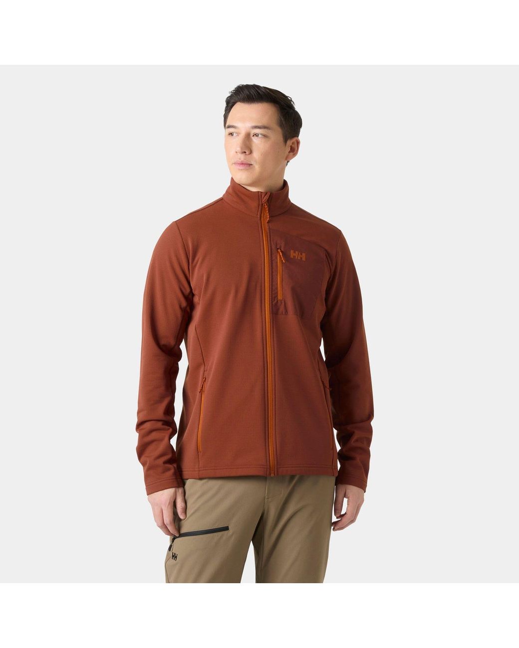 Helly Hansen Brown Versalite Fleece Jacket for men