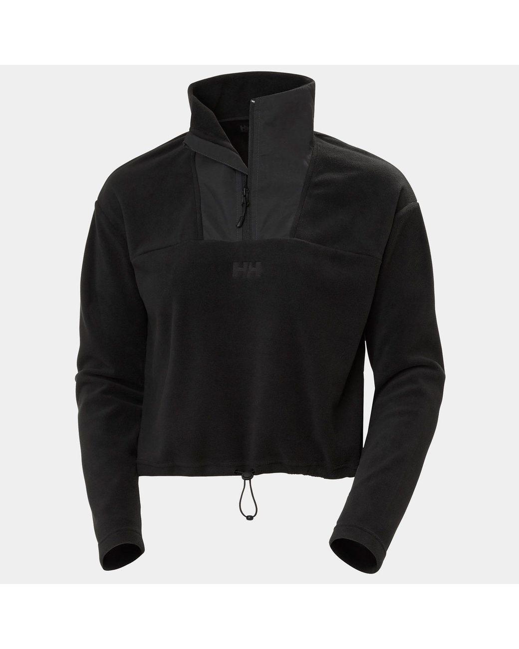 Helly Hansen Black Daybreaker Cropped Fleece