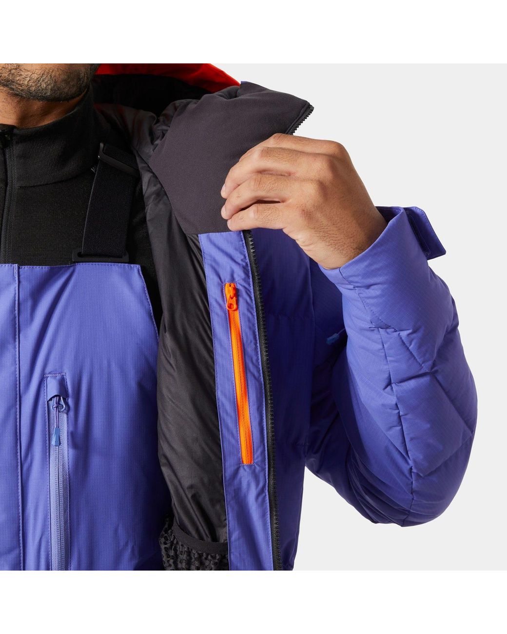 Emiko Ridable Puffy Jacket Hombre Helly Hansen de hombre de color Blue