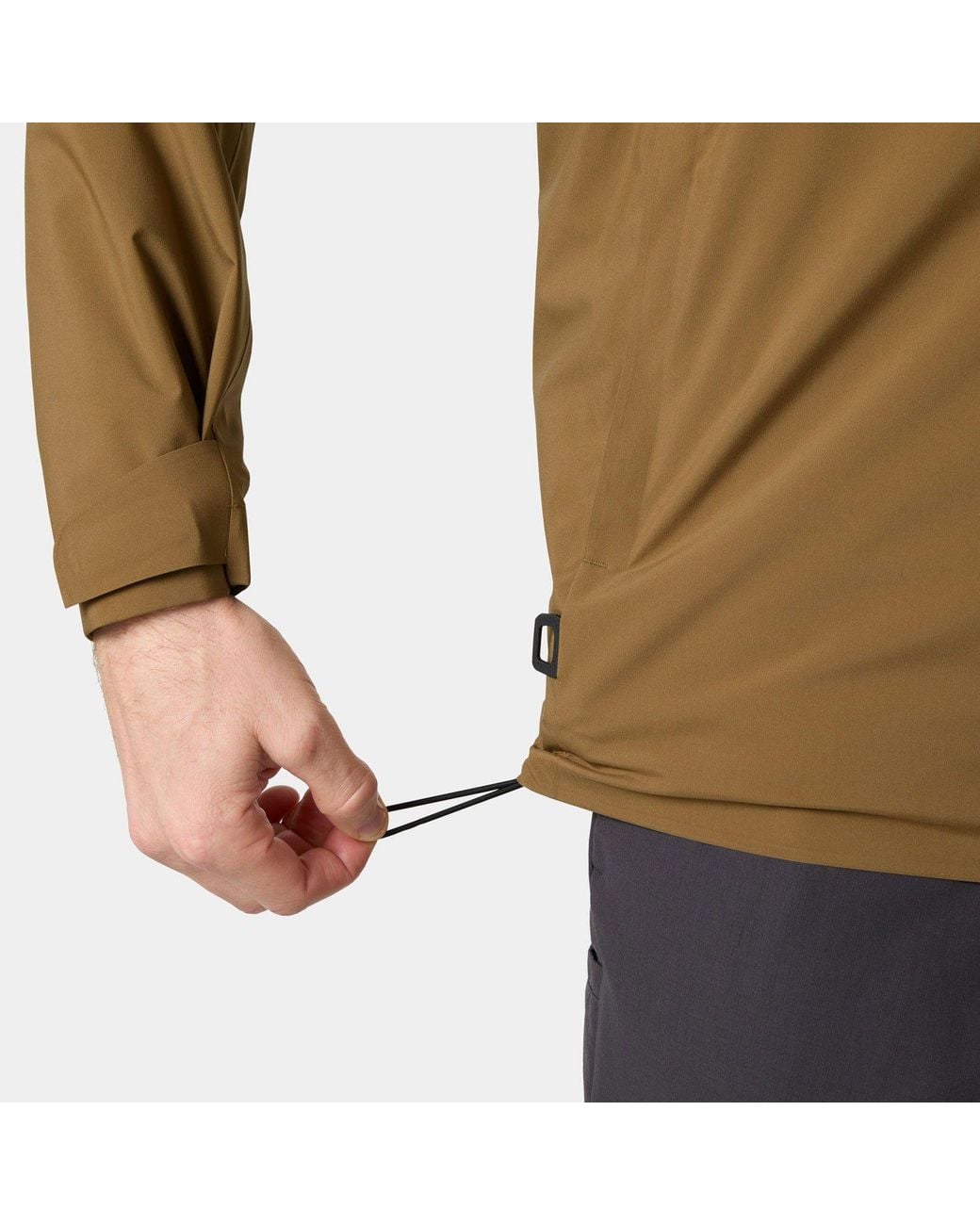 Helly Hansen Brown Hp Racing Lifaloft Hooded Jacket for men