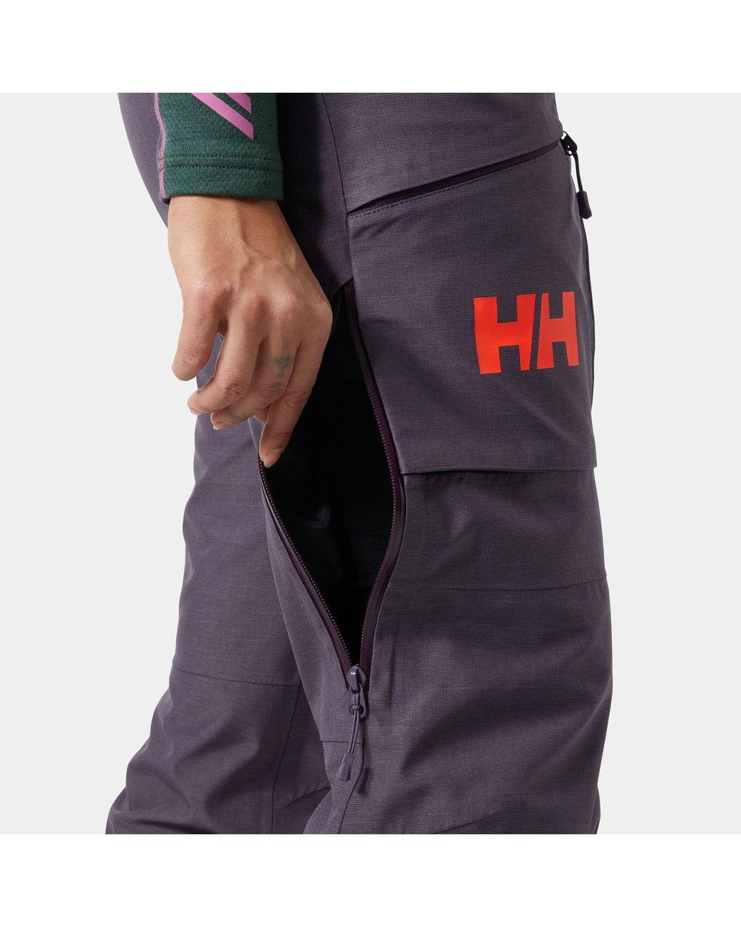 Helly Hansen Blue Powderqueen Ski Trousers for men