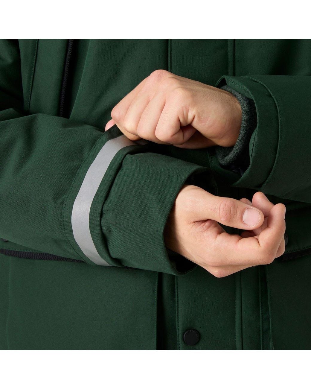 Helly Hansen Green Arctic Boreal Parka for men