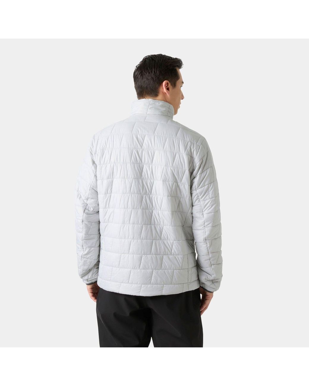 Helly Hansen Gray Lifaloft Insulator Jacket for men
