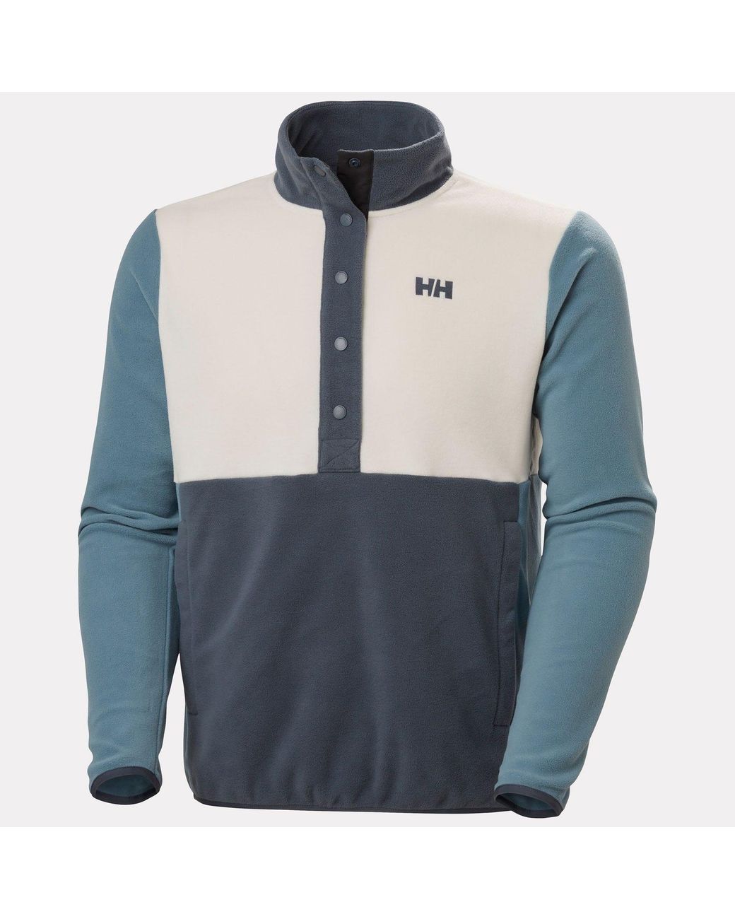 Helly Hansen Blue Daybreaker Snap Pullover for men
