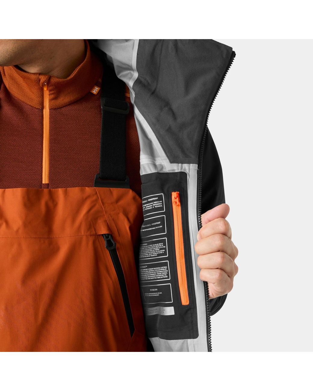 Helly Hansen Black Ridge Infinity Shell Jacket 2.0 for men
