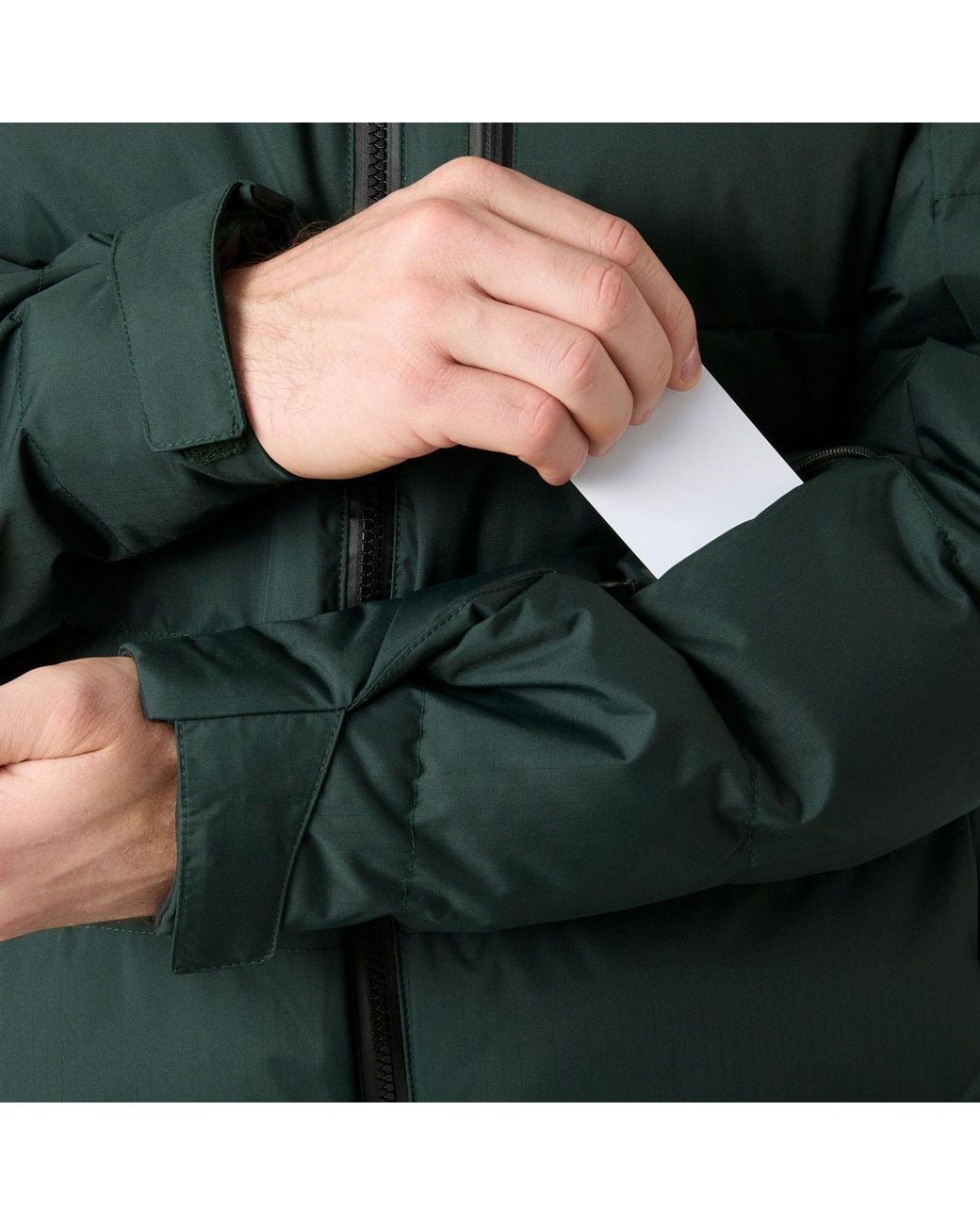 Helly Hansen Green Kvitfjell Race Puffy Ski Jacket for men