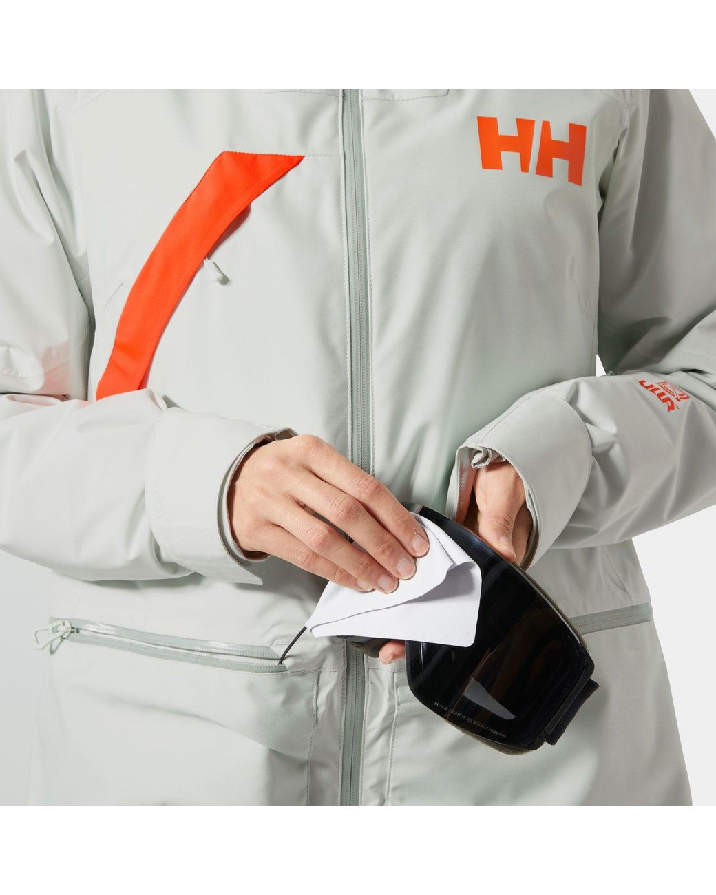 Helly Hansen Metallic Whitewall Lifaloft 3.0 Ski Jacket