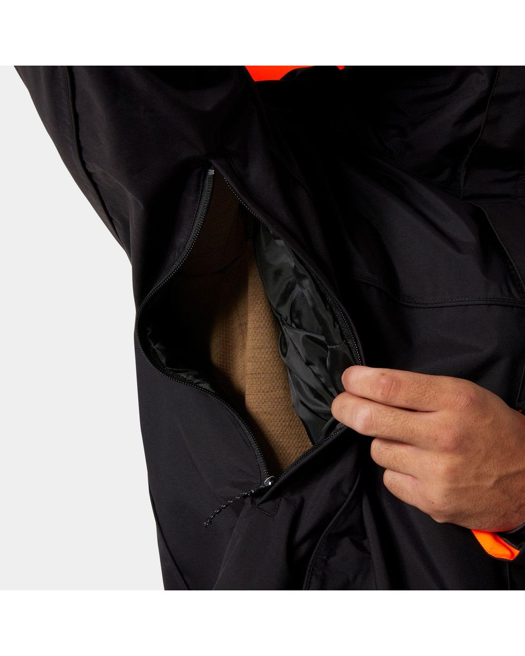 Helly Hansen Black Ullr D Shell Jacket