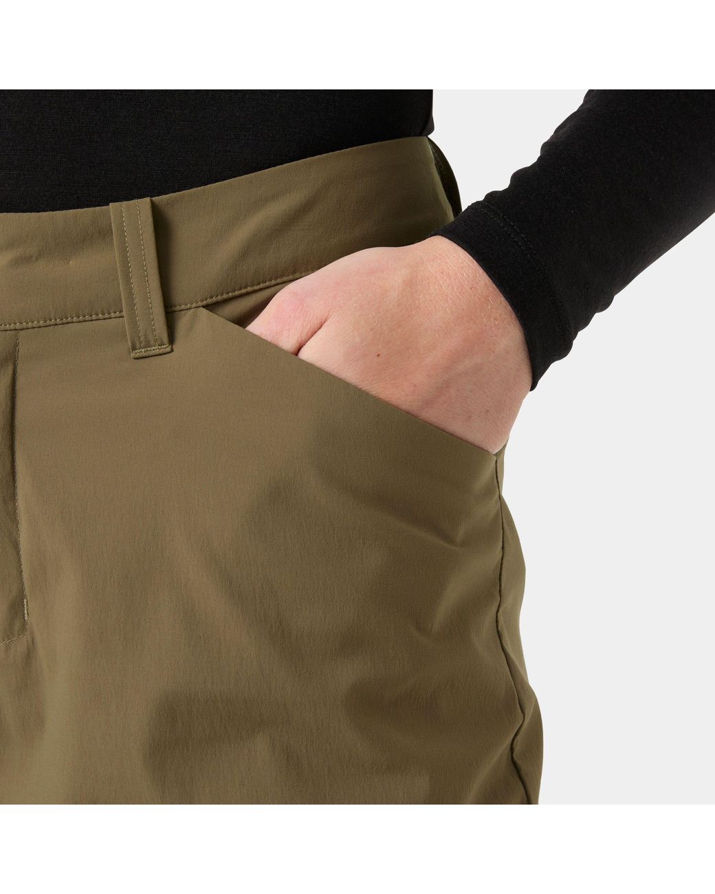 Helly Hansen Green Elv Light Zip-Off Trousers