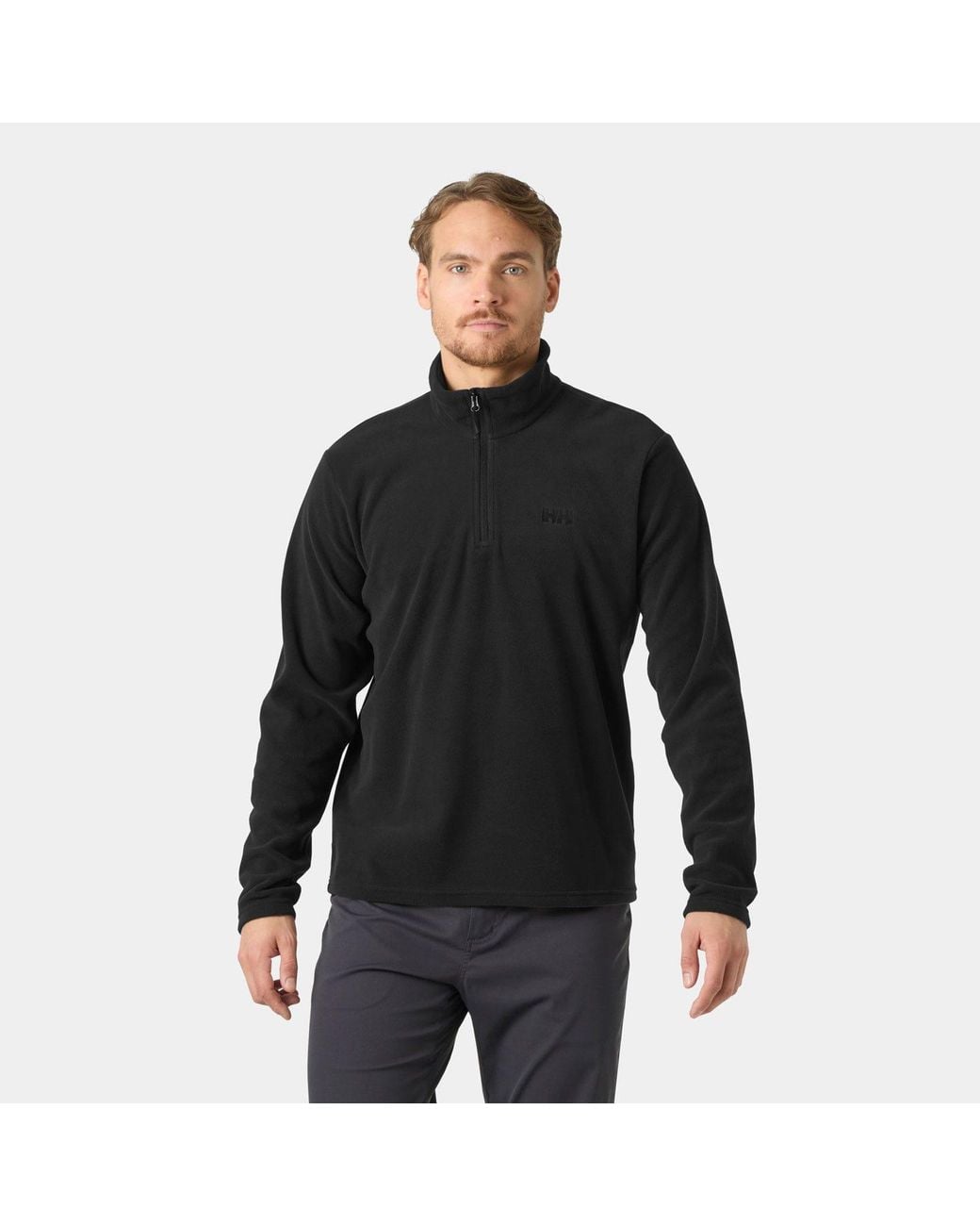 Helly Hansen Black Daybreaker Half-Zip Fleece for men