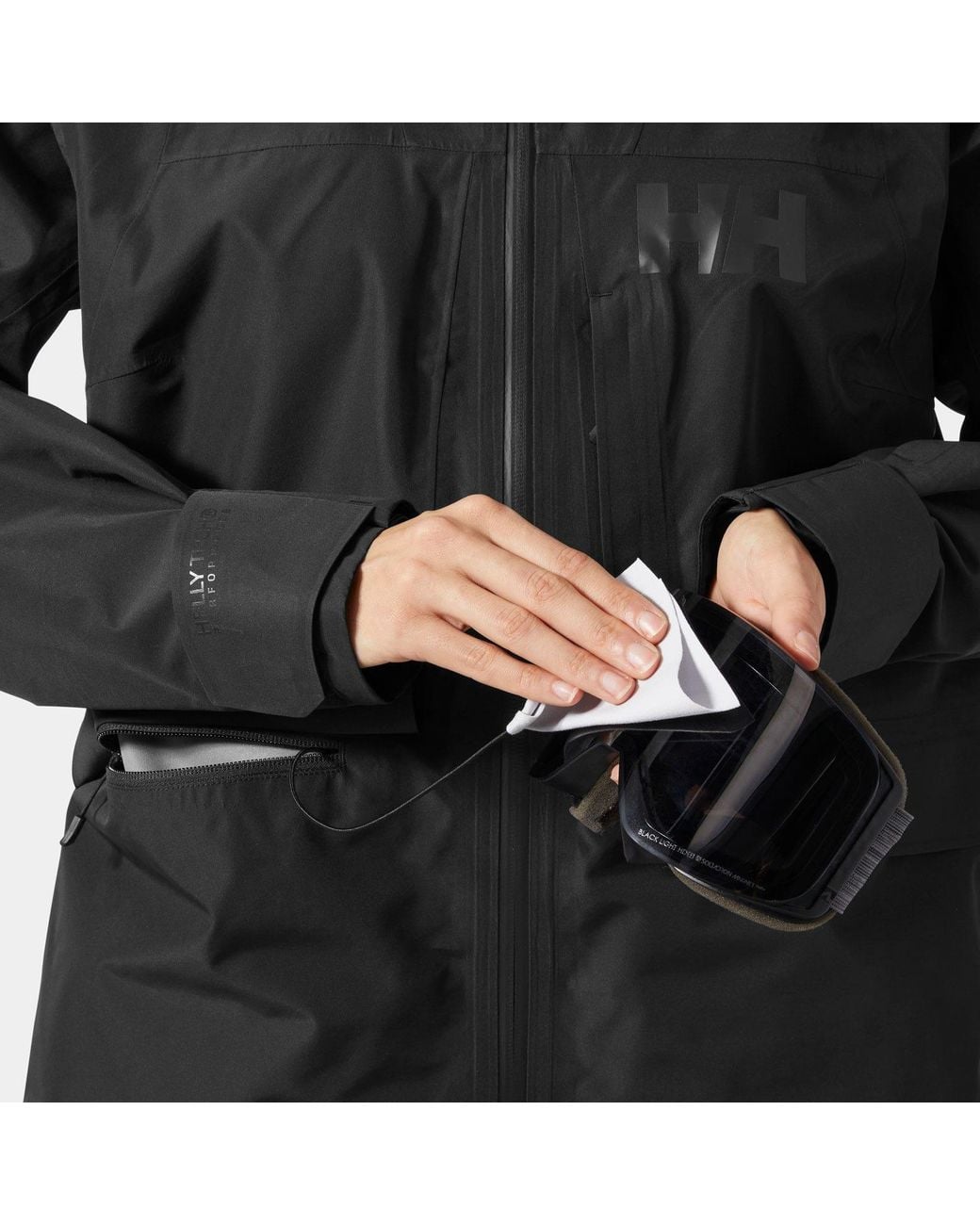 Helly Hansen Black Emiko Shell Jacket