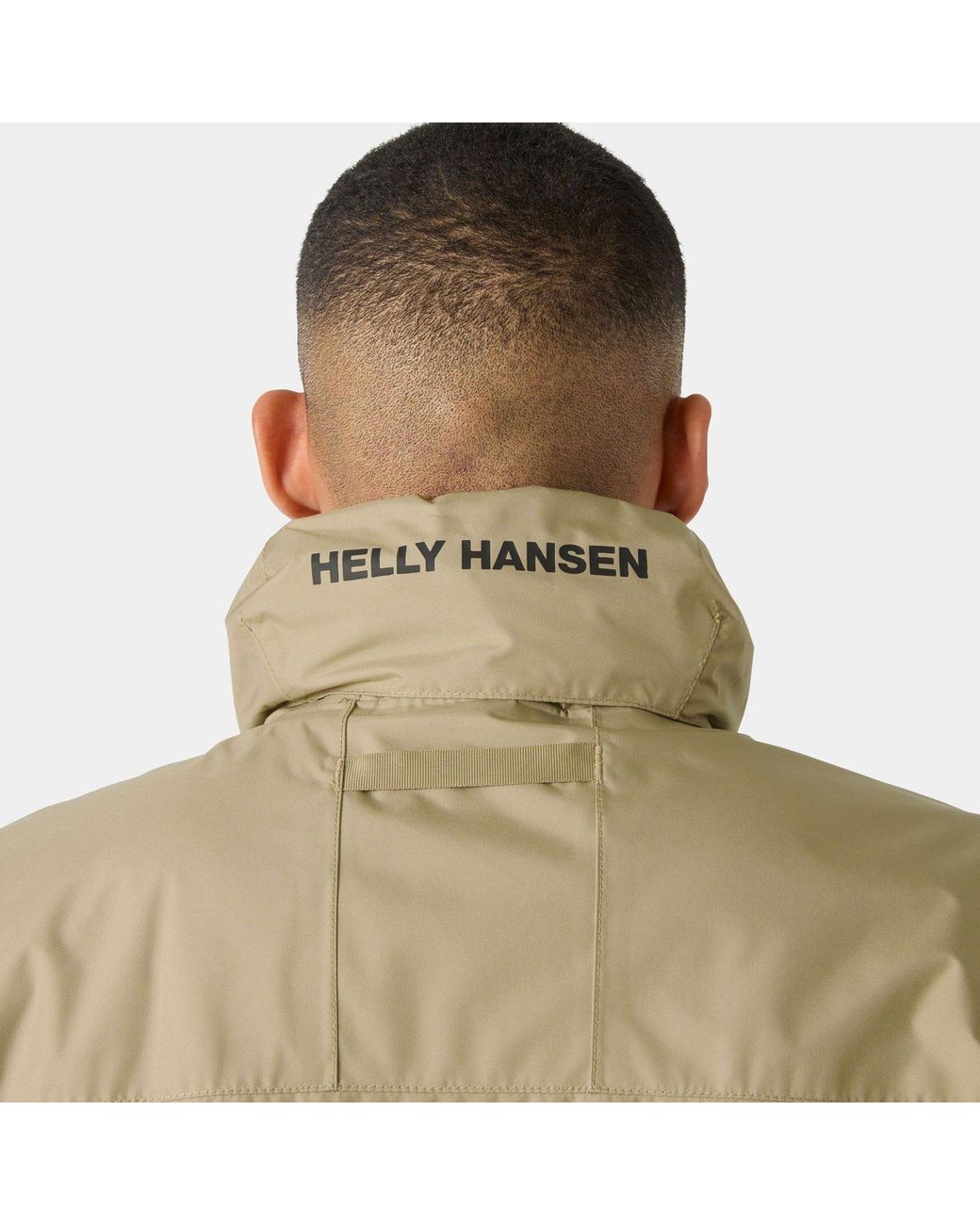 Helly Hansen Green Dubliner Shell Rain Jacket for men