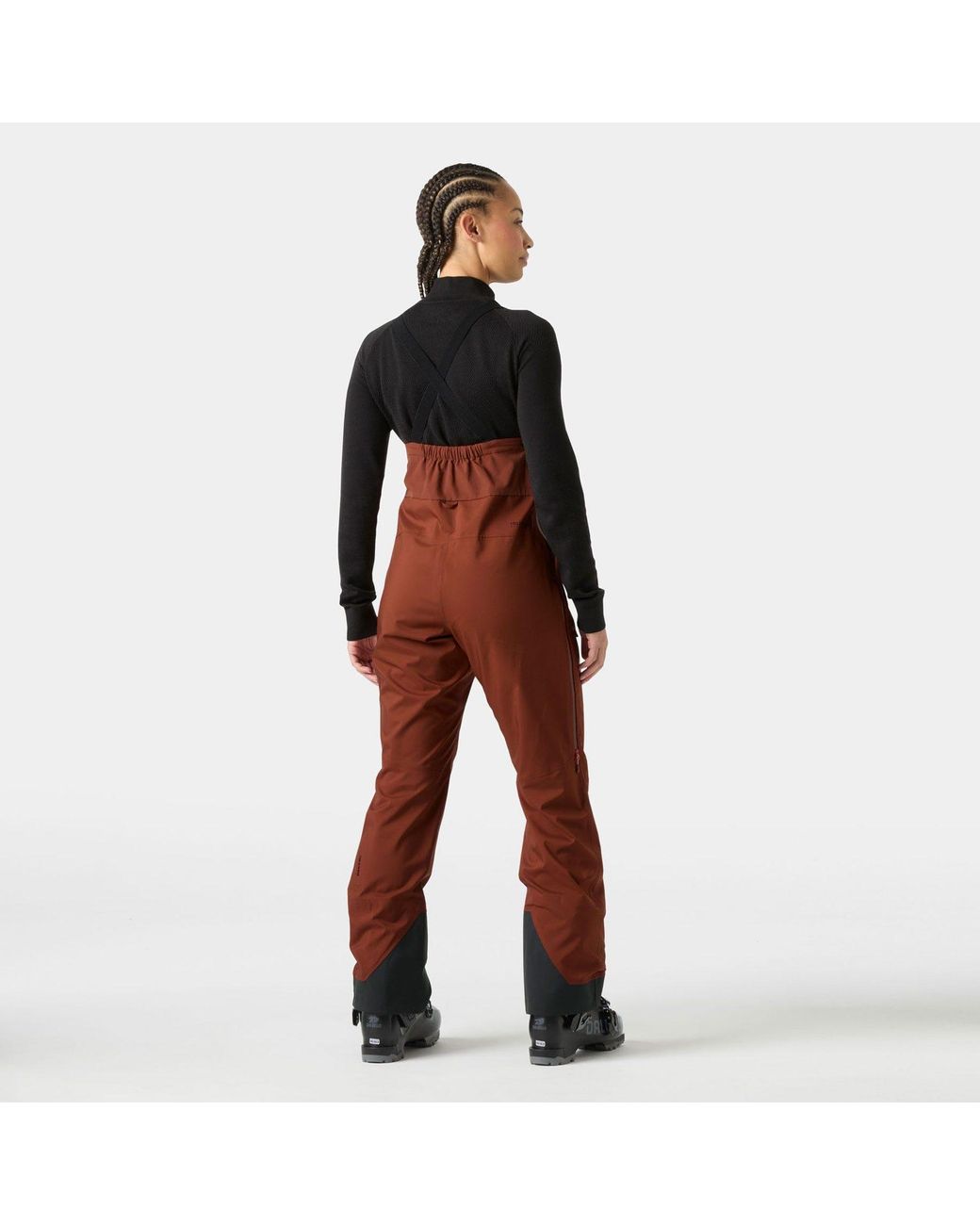 Helly Hansen Red Verglas Backcountry Bib Shell Pants