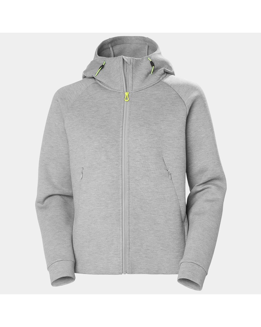 Helly Hansen Gray Hp Ocean Full-Zip Short Jacket