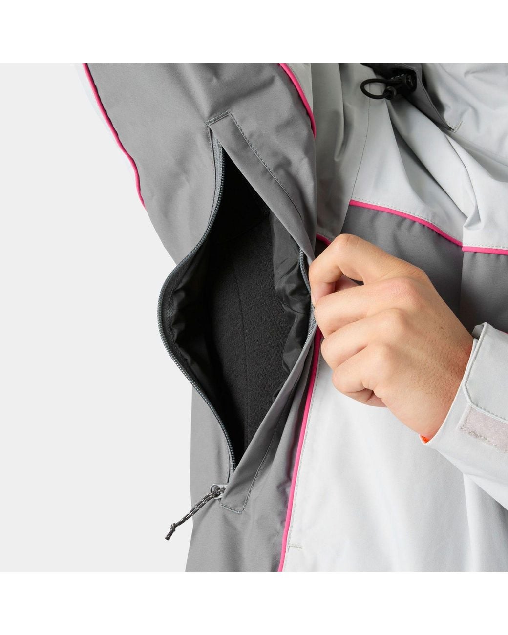 Helly Hansen Gray Ullr D Shell Jacket