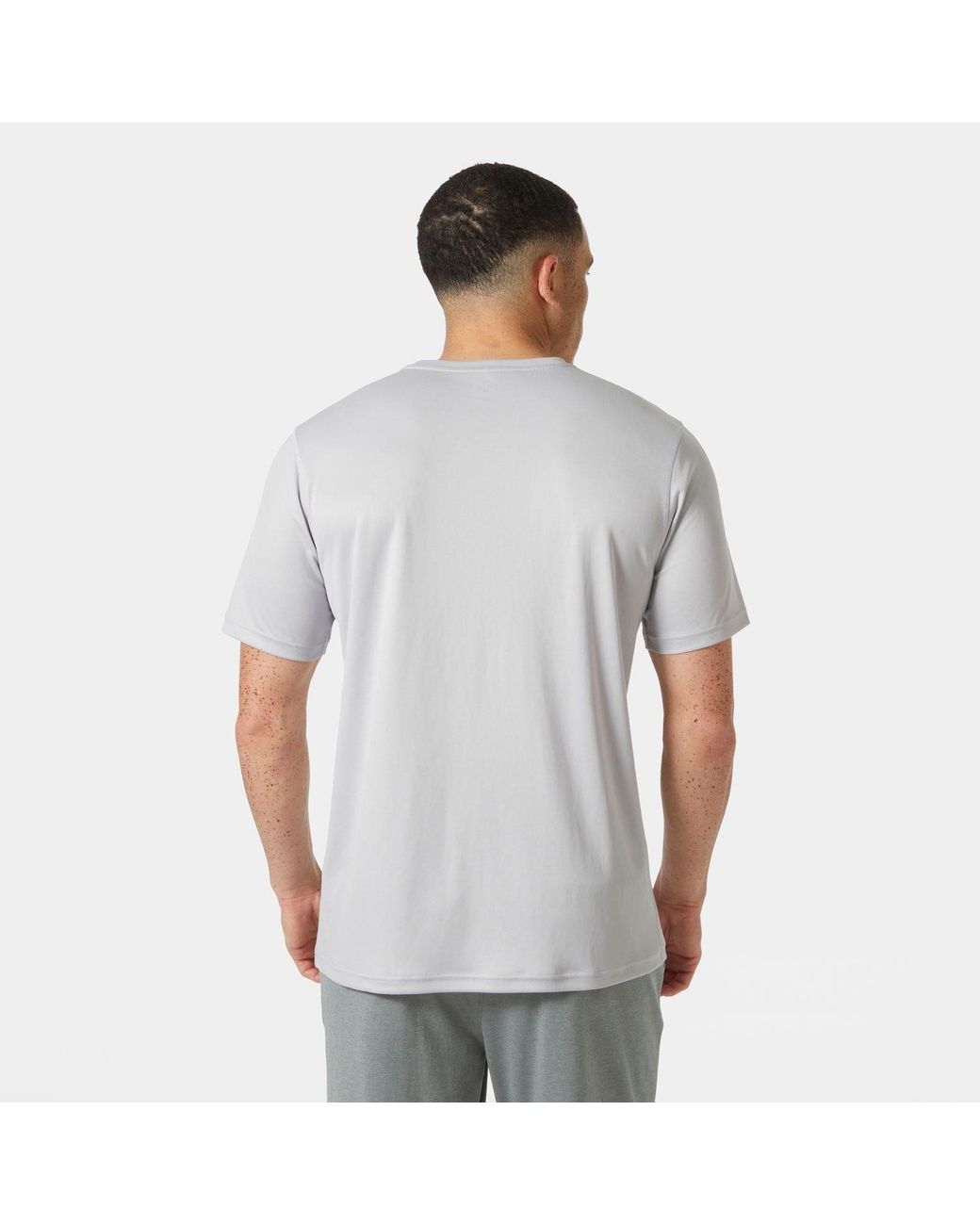Helly Hansen Gray Tech Graphic T-Shirt 2.0 for men