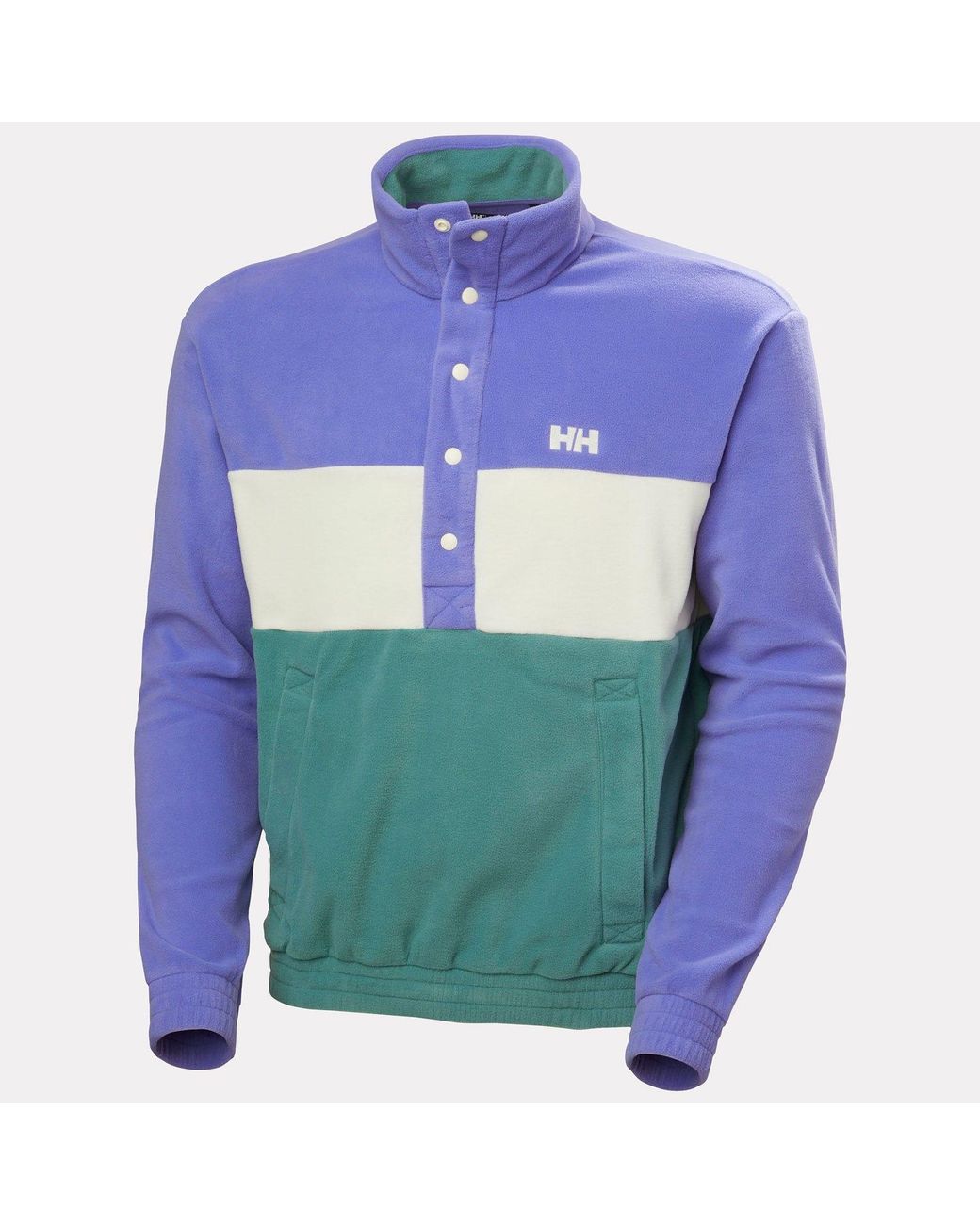 Helly Hansen Blue Daybreaker Hugg Snap Fleece for men