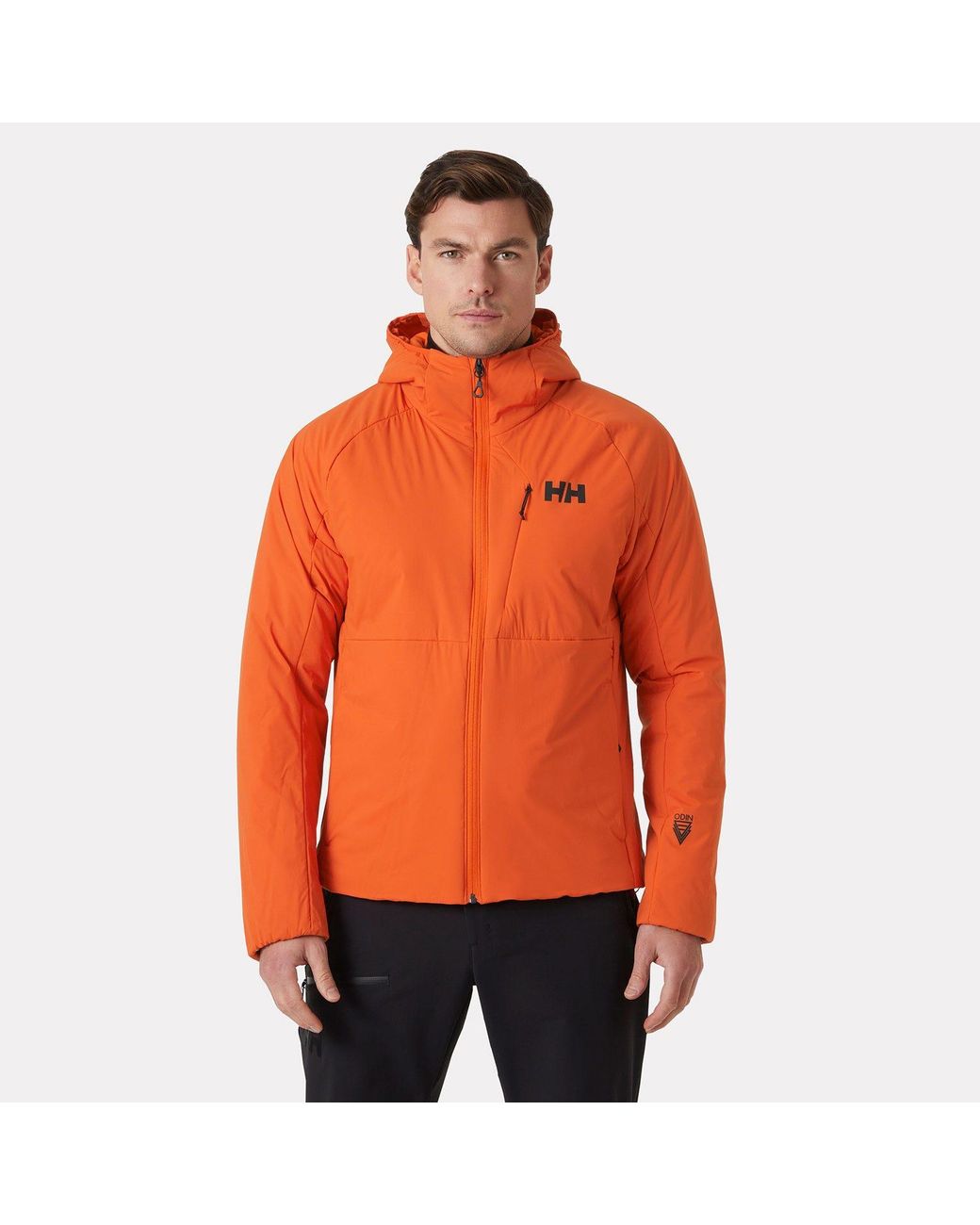 Helly Hansen Orange Odin Stretch Hood Insulator 2.0 for men