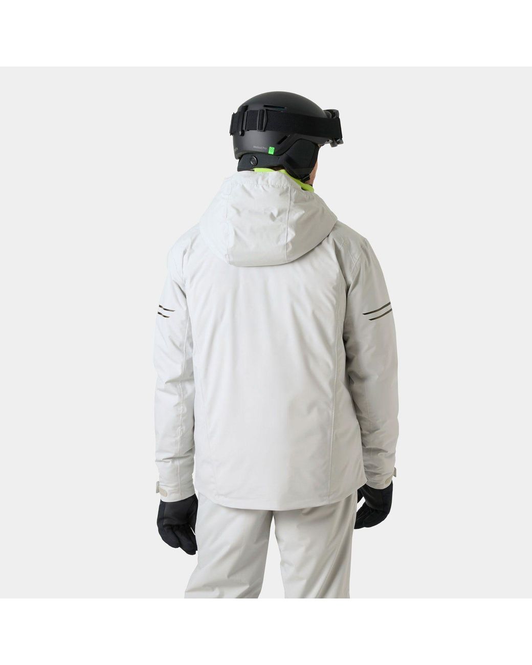 Helly Hansen Gray Swift Team Insulated Ski Jacket for men