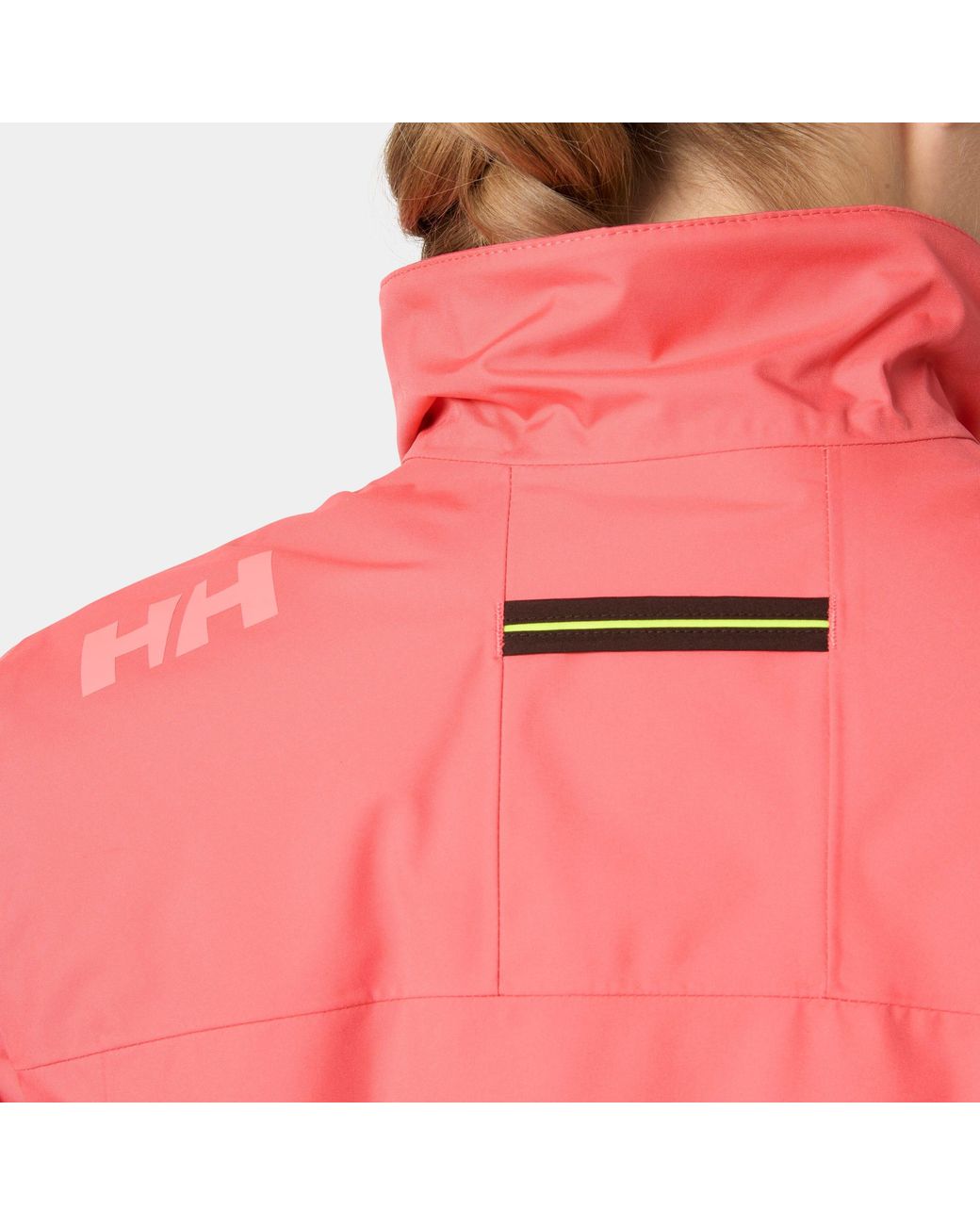Crew Midlayer Sailing Jacket 2.0 Mujer Helly Hansen de color Red