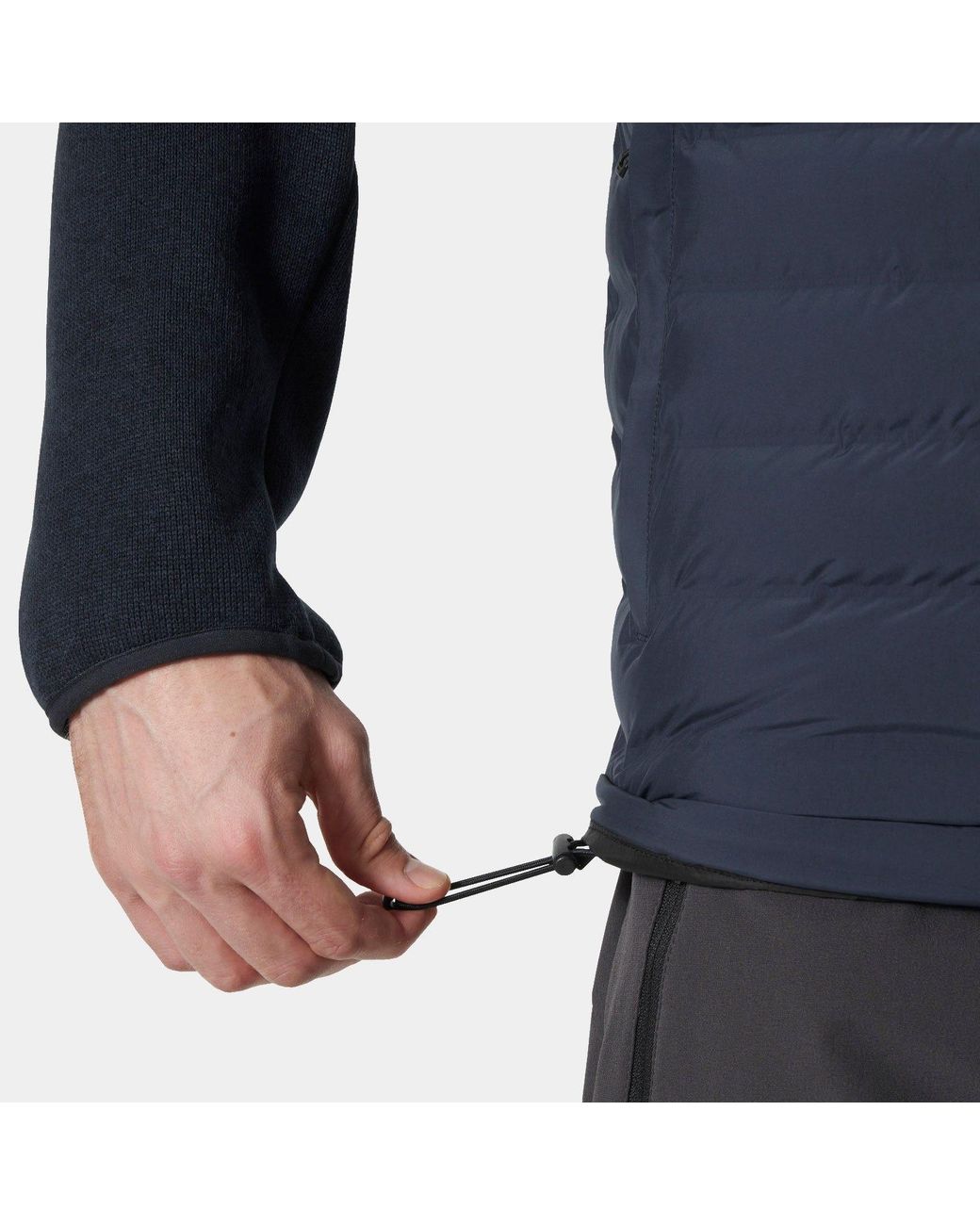Helly Hansen Blue Arctic Ocean Hybrid Insulator Jacket for men